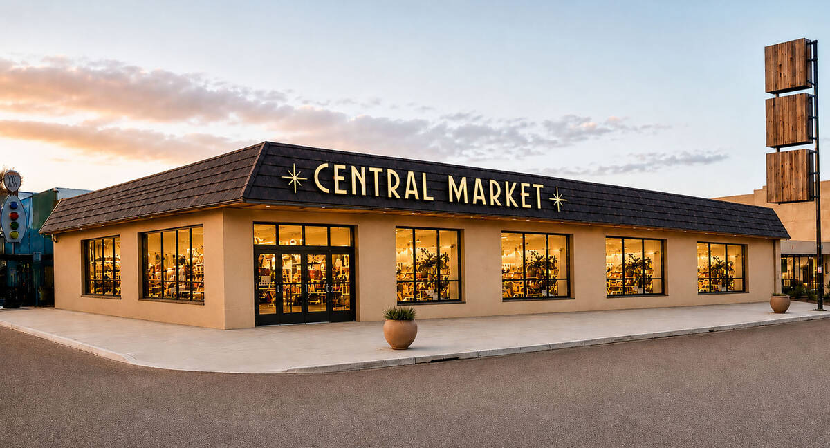 A rendering from the current owners of the former Central Market shows what it could look like ...