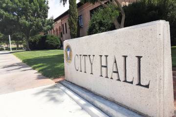 Ron Eland/Boulder City Review Thursday, the city announced a proposal to increase utility rates ...
