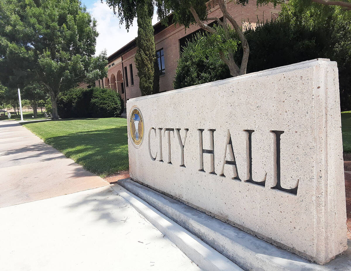 Ron Eland/Boulder City Review Thursday, the city announced a proposal to increase utility rates ...