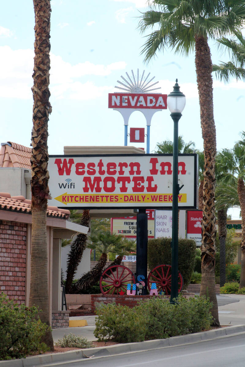 Ron Eland/Boulder City Review The Western Inn Motel and Nevada Inn were two of the proposed pro ...