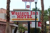 Ron Eland/Boulder City Review The Western Inn Motel and Nevada Inn were two of the proposed pro ...