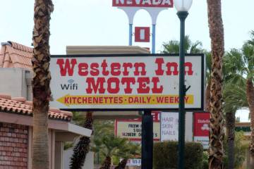 Ron Eland/Boulder City Review The Western Inn Motel and Nevada Inn were two of the proposed pro ...