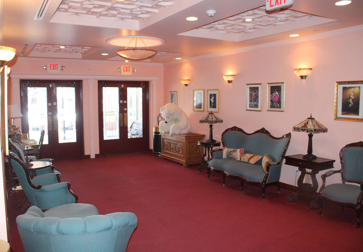 Ron Eland/Boulder City Review The lobby of the historic Boulder Theatre looks quite different t ...