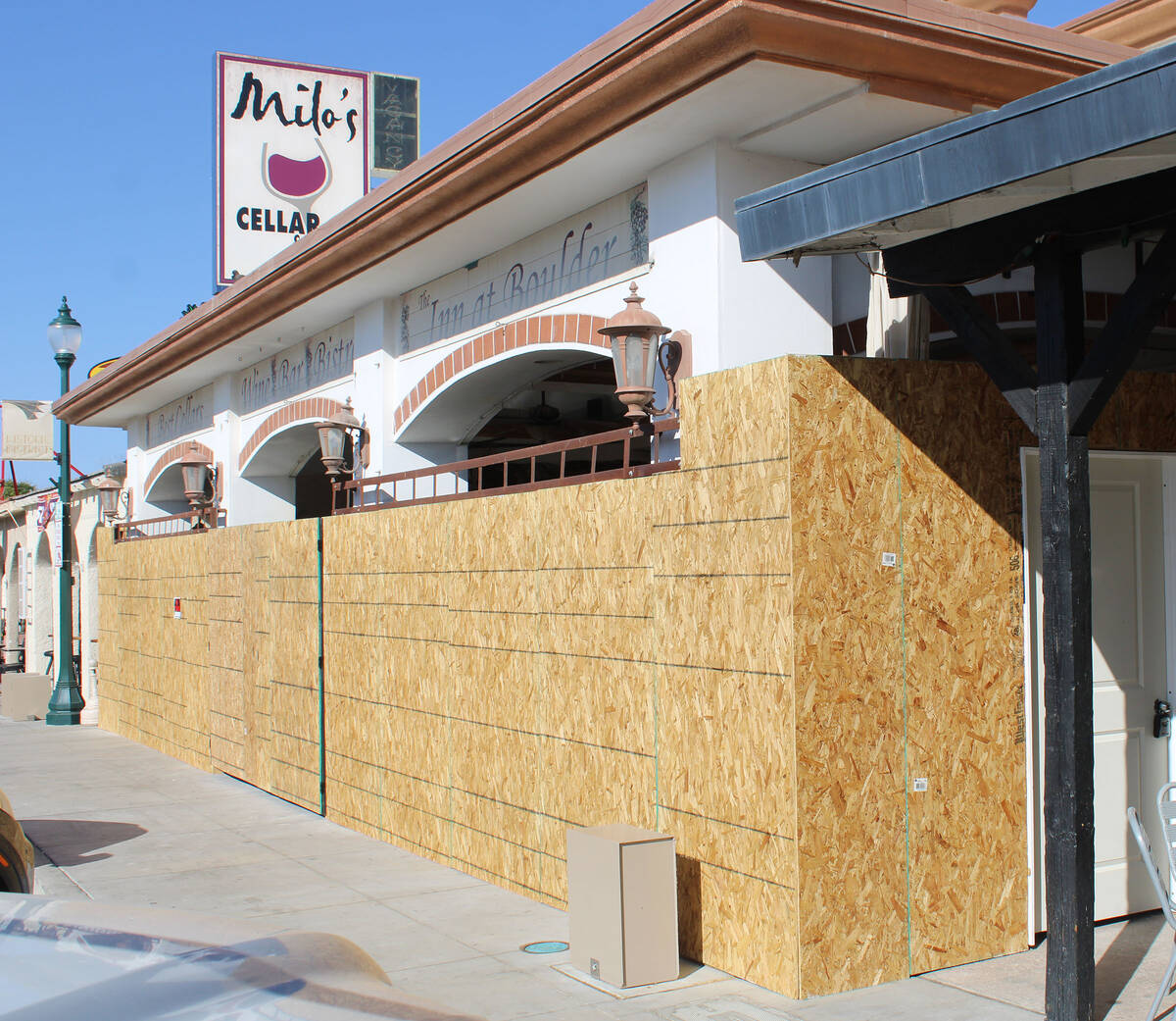 Ron Eland/Boulder City Review Renovations have started on the former Milo’s, which will soon ...