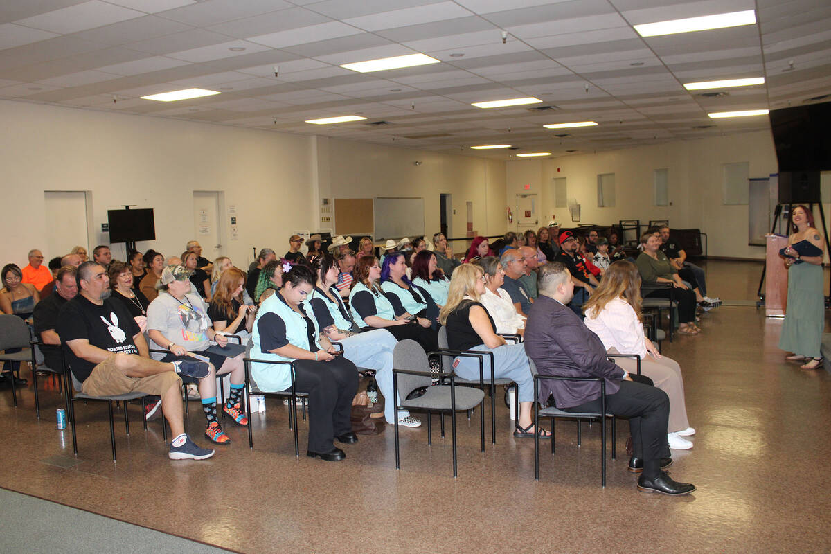 Ron Eland/Boulder City Review Dozens of business owners and their staffs turned out last Friday ...