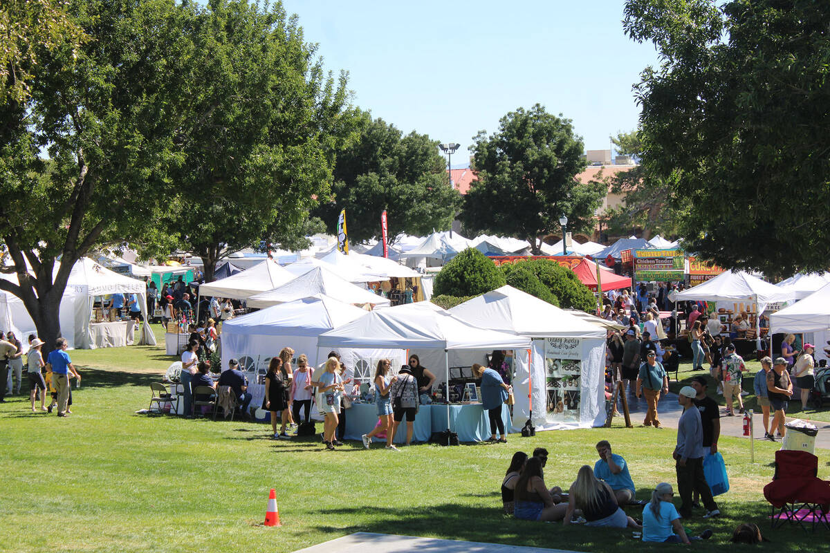 Ron Eland/Boulder City file Art in thre Park officials are warning would-be vendors or artists ...