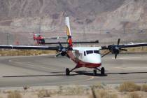 Ron Eland/Boulder City Review A commercial tour plane taxis along the runway last week at the B ...