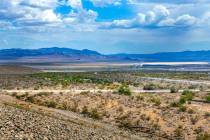 The approximate site of a data center approval by the BLM south of the I-11 and west of US 95 o ...
