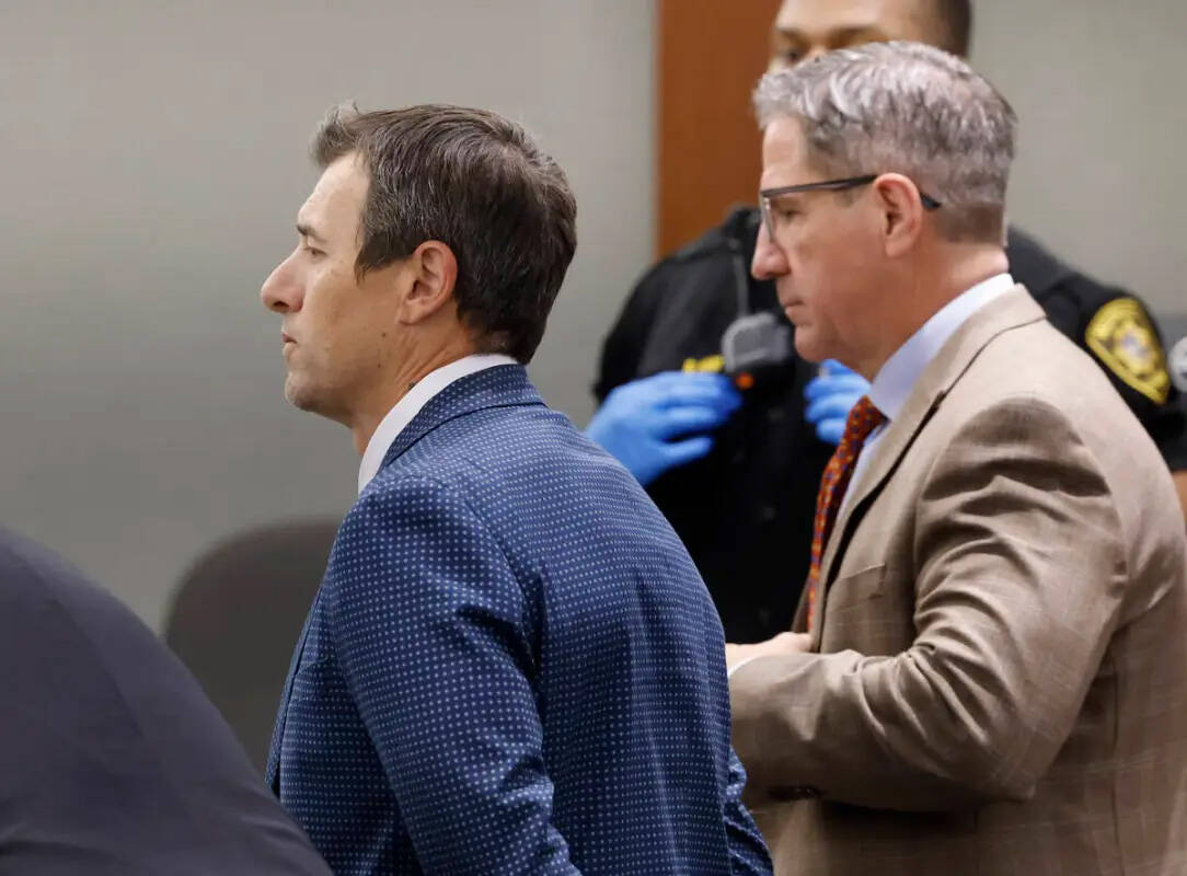 Frank Mariani appears in court with his attorney, Tom Ericsson, right, during his arraignment a ...