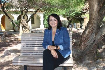 Ron Eland/Boulder City Review Dr. Christina Vela announced recently that she will be stepping d ...