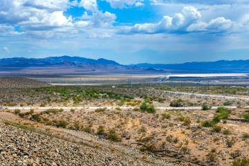 The approximate site of a data center approval by the BLM south of Interstate 11 and west of U. ...