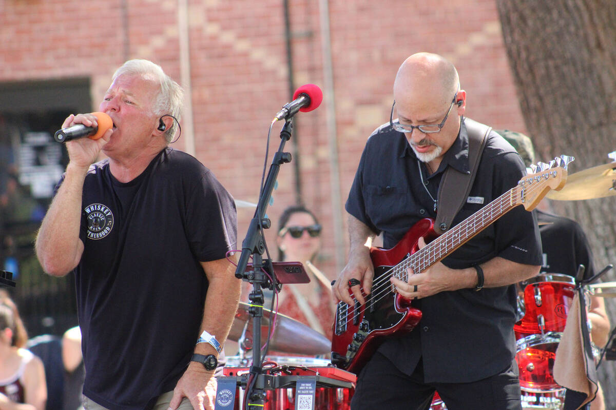 Ron Eland/Boulder City Review The Whiskey Brotherhood returned to the festival and entertained ...