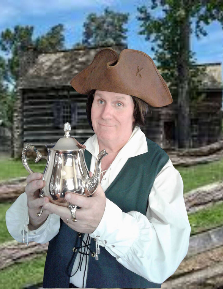 Terry Lynch as Paul Revere.