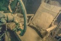 The wreckage of a B-29 plane is seen at Lake Mead National Recreation Area. (Lake Mead National ...