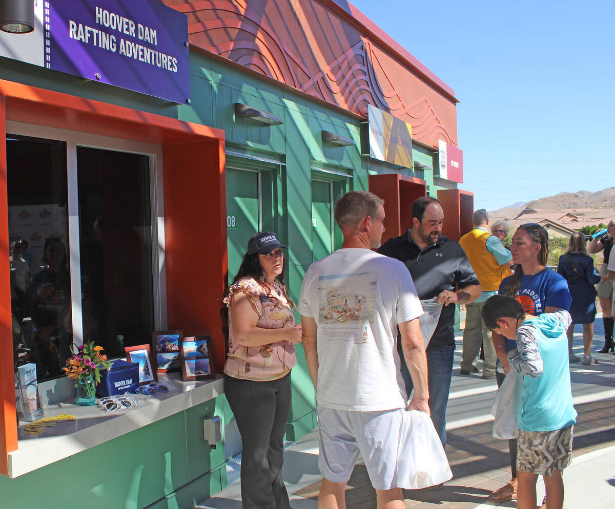 Ron Eland/Boulder City Review Hoover Dam Rafting Adventure’s Recreation Manager Jayme Wa ...