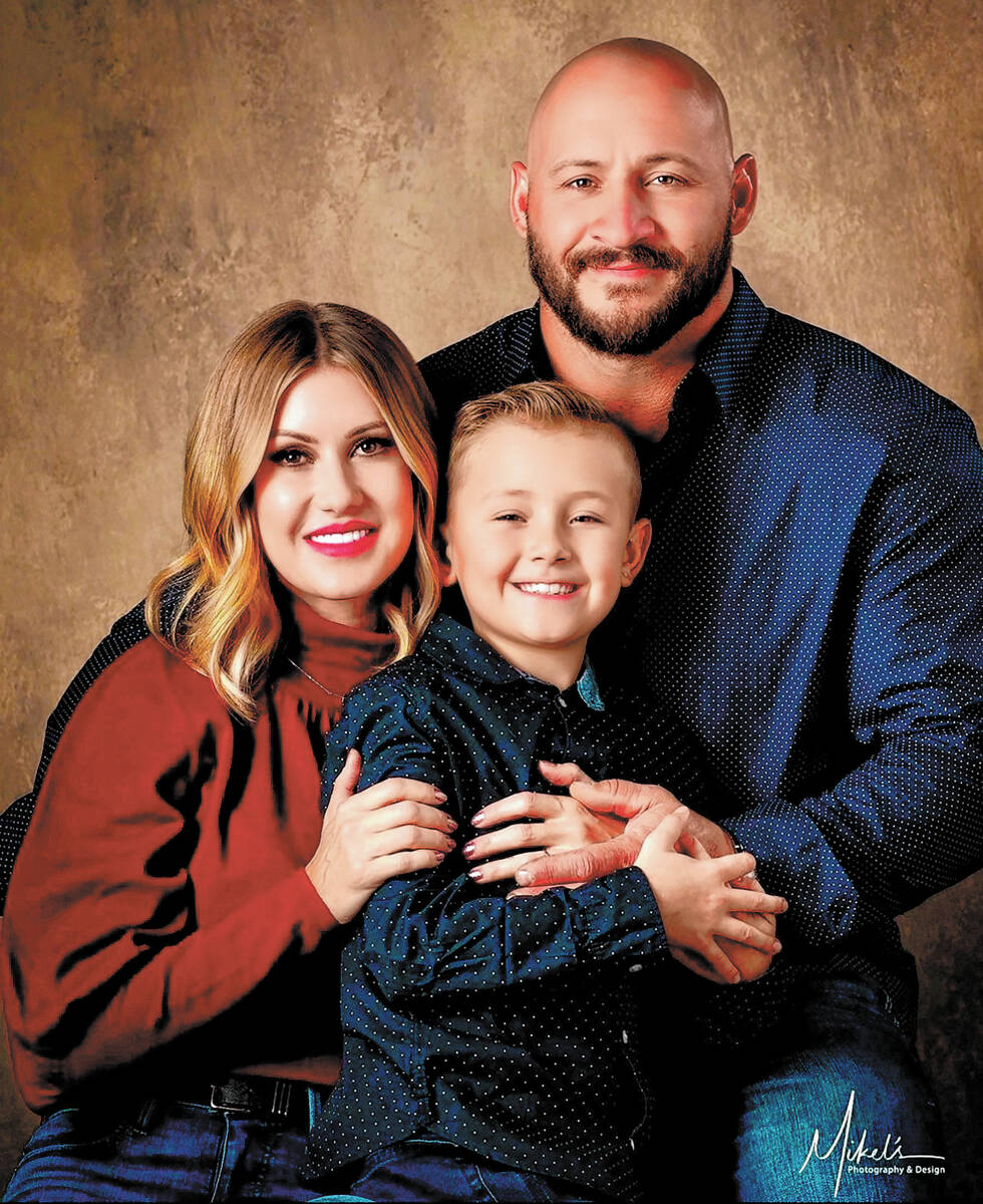 Photo courtesy Ashley Dingman Scott and Ashley Dingman and their son.